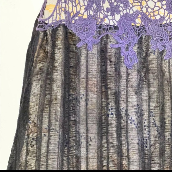 Free People Crochet Dress Size M - Picture 2 of 5